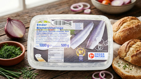 emder matjes fokken und mueller emden bismarckhering Emder Bismarckhering