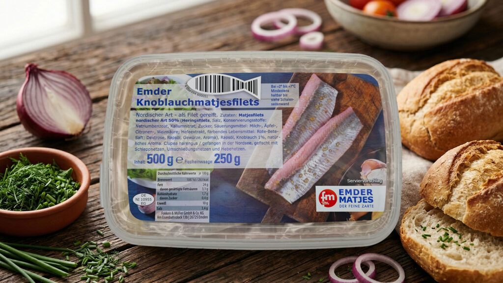 Emder Knoblauchmatjesfilet